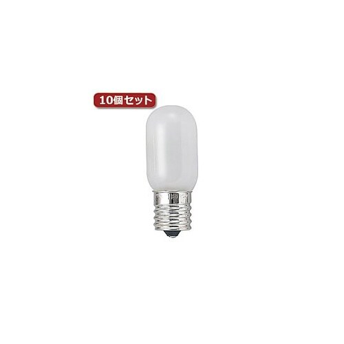 ナツメ球 E17 10W ホワイト T2