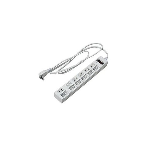 個別集中スイッチ付節電タップ Y02BK