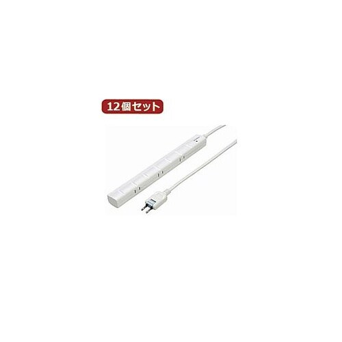 12個セット 3P対応スリムタップ7個口