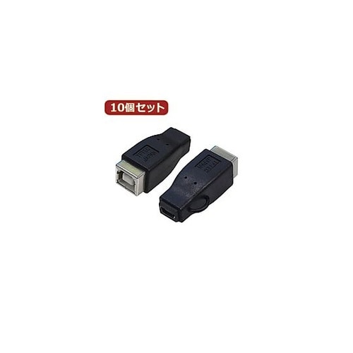 変換プラグ USB B(メス)→mini
