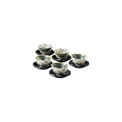 織部描絵煎茶5客揃 K20706118