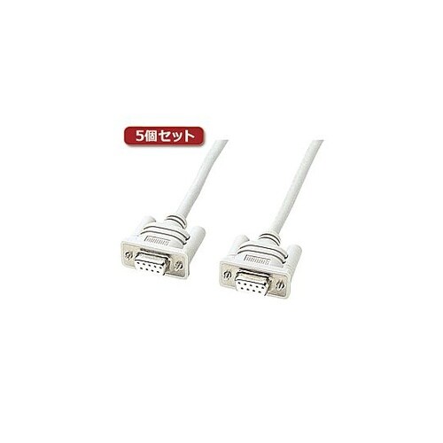 5個セット RS−232Cケーブル(モデ
