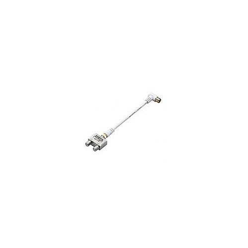 アンテナ2分配器 ケーブル10cm SV