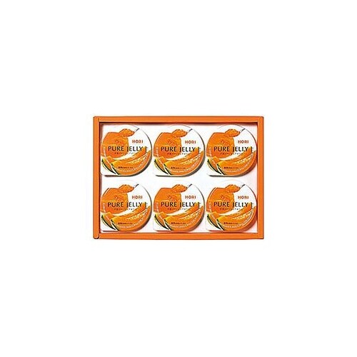 ホリ 夕張メロンピュアゼリー6個入り F