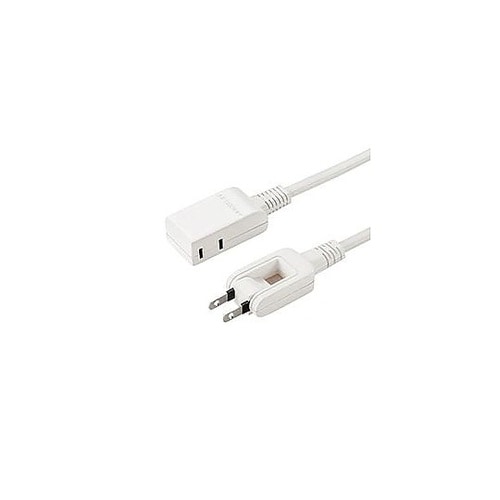 マイクロタップ 2個口 0.5m ホワイ