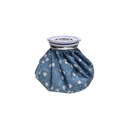 氷のう 花柄水色 T−IB−P1X10