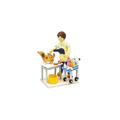 机と椅子ジオラマセット 小 ATねんどM