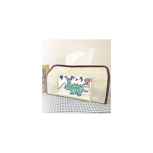 プレゼントティッシュカバー(ベージュ)