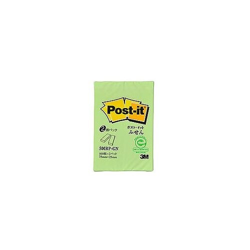 Post−it ポストイット 再生紙 ふ