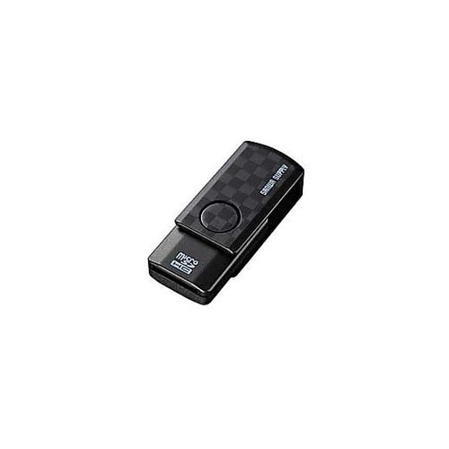 microSDカードリーダー ブラック