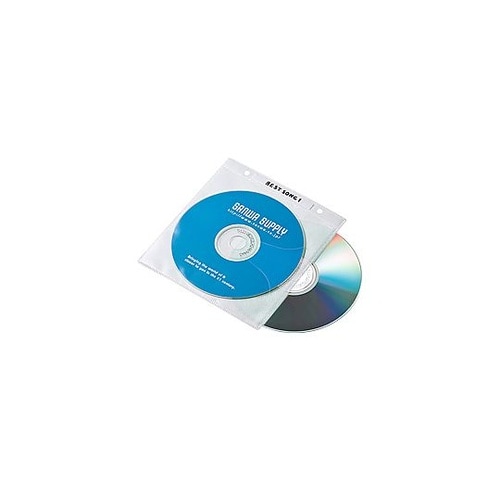 DVD・CD不織布ケース(リング穴付・ホ