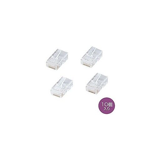RJ−45コネクタ(CAT5e単線用)