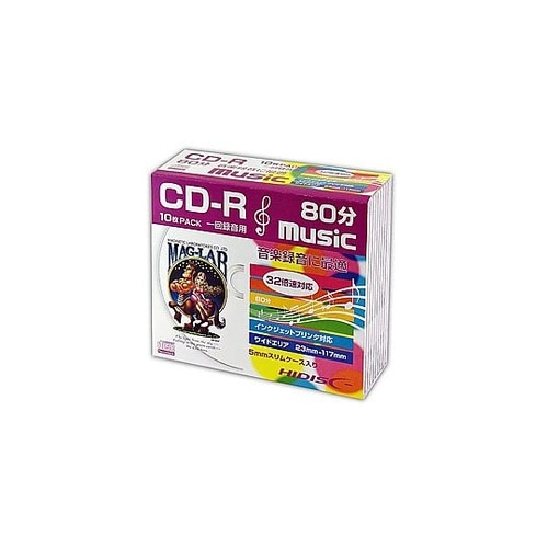 【10P×5セット】 CD−R 音楽用5
