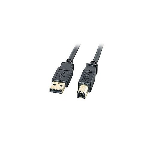 USB2.0ケーブル ブラック 2m K
