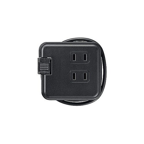 巻取りモバイルタップ3個口0.6m ブラ