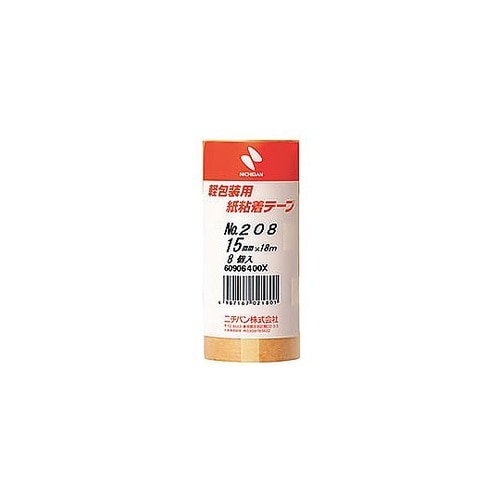 【8個入×5セット】 紙粘着テープ208