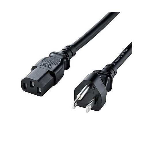 125V/15Ax2m 電源コード(コン