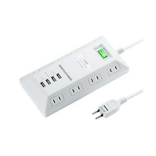 AC125V/4V タップ(USB充電ポ