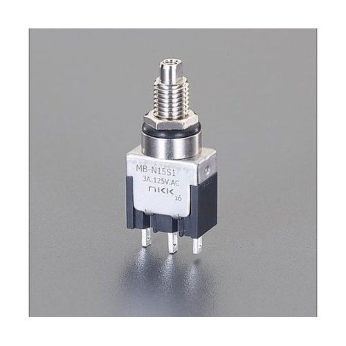 125V/3A 押しボタンスイッチ(2極
