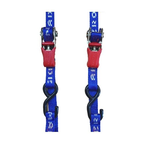 オートバイ用ラチェット式タイダウンベルト