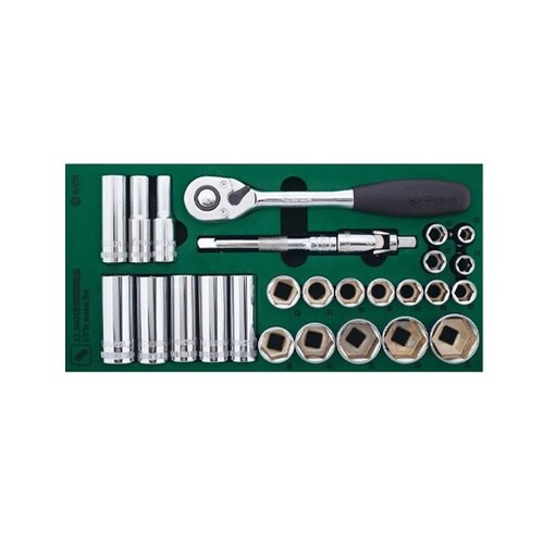 1/2”DR ソケットレンチセット(トレ
