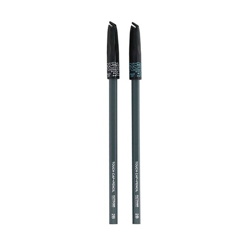 タッチキャップ 鉛筆付 ブルー 1セット