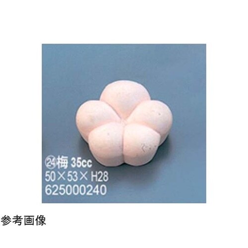 製菓用ゴム型サンモールド ?梅 35cc