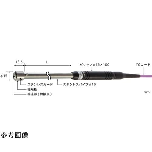 静止表面用温度センサ A形シリーズ φ2
