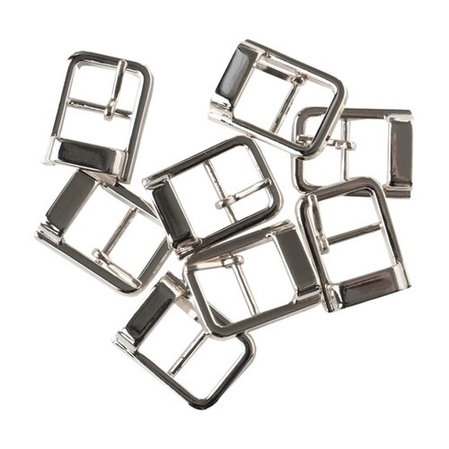 金属バックル 内径15mm 8個入 シル