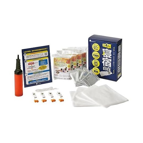 防災寝具セット(4人用) EA999ZK