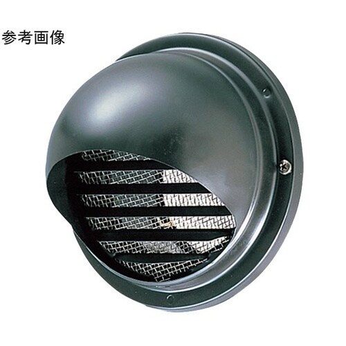Φ150ガラリ・防虫網付黒色 DV−20