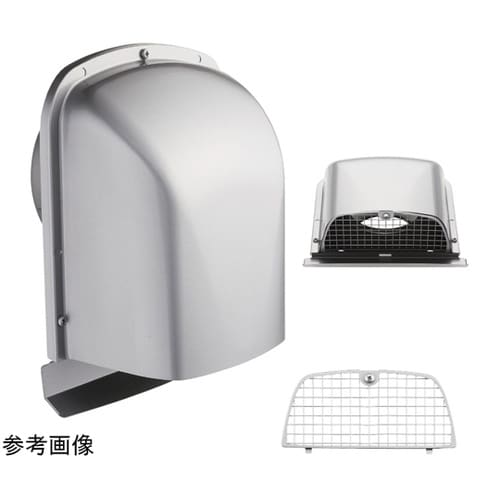 ステンM型フード付ガラリ UK−MEV1