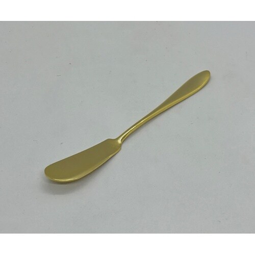 ナポリバターナイフ 金メッキ付