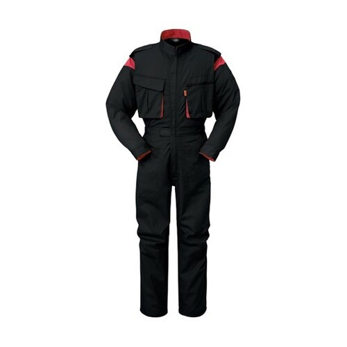 ツナギ服 M ブラック 180g/m2