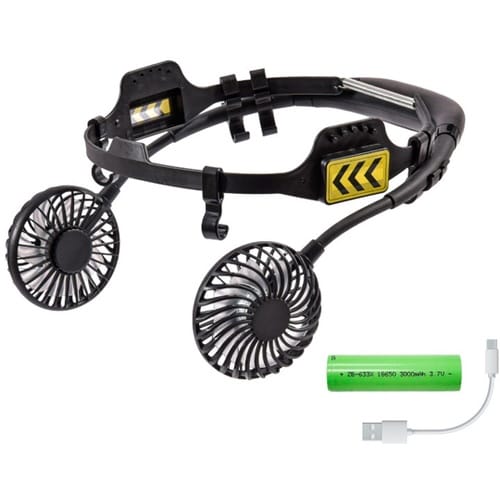 ヘルメット専用ダブルファン monowa