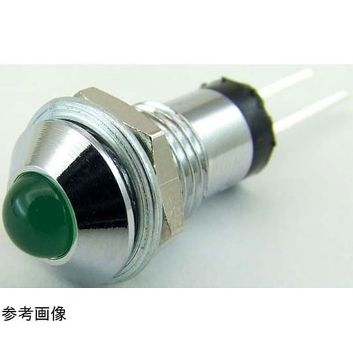 凸型ブラケット LEDφ5mm緑 5個入