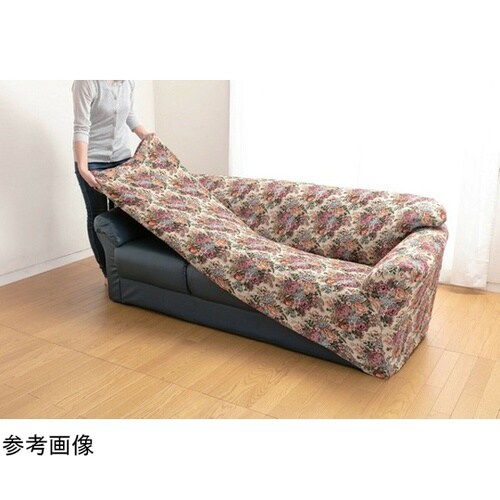 日本製 タテヨコ伸縮ソファカバー ブーケ