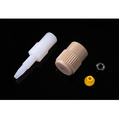 軟質チューブ⇔半硬質チューブ用コネクター