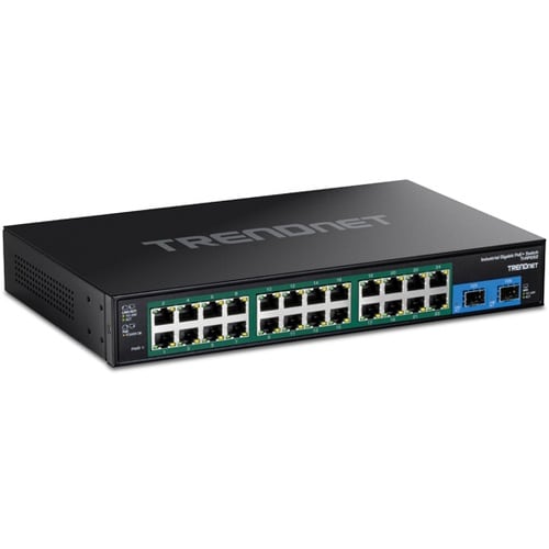 26ポート強化型産業用ギガビットPoE+