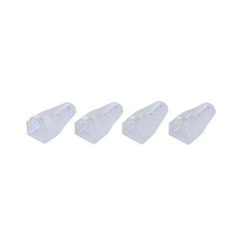 RJ45プラグ保護カバー(クリアー/10