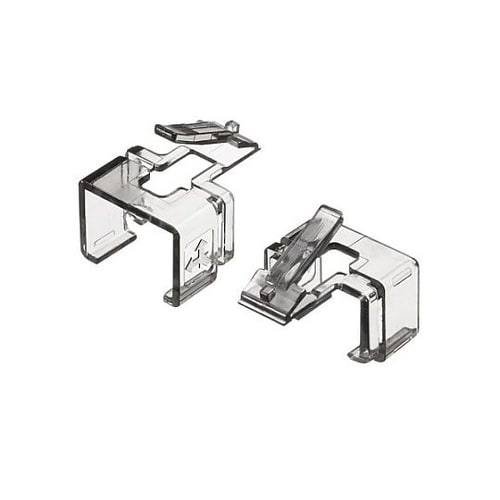 RJ45プラグ用補修ラッチ(ブラック)