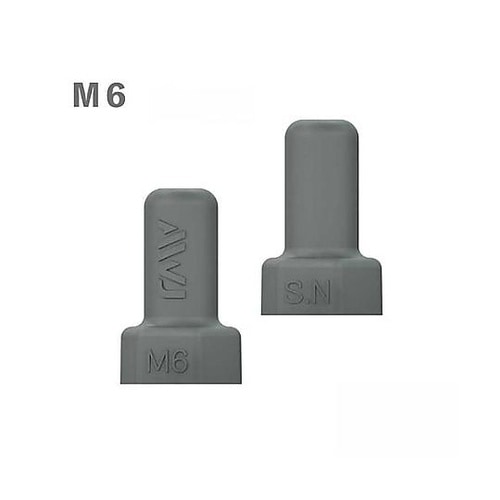 M6 シンングルナット用保護キャップ(エ