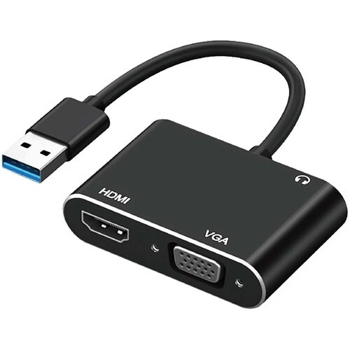 USB−HDMI/VGA ディスプレイア