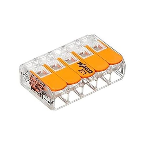 差込形電線コネクター(5極/5個) EA