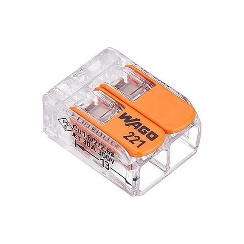 差込形電線コネクター(2極/10個) E
