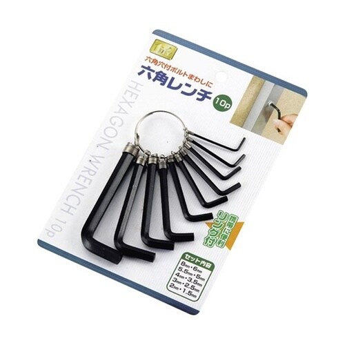 六角レンチ 1箱(10本セット×10個入