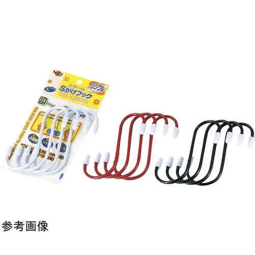 スチールSかけフック(リンクル)1箱(4