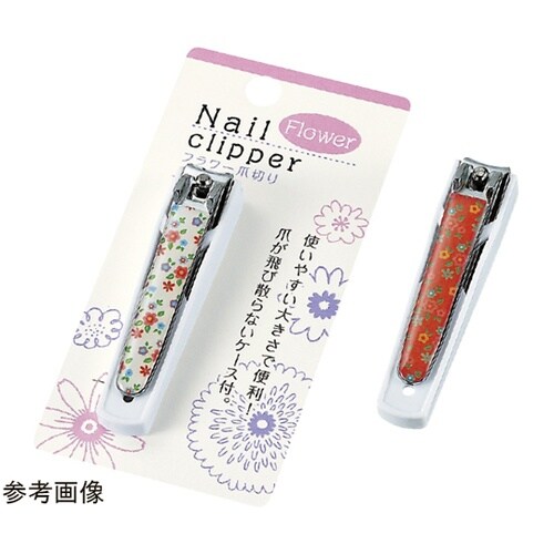 フラワー爪切り 1箱(12個入) 084