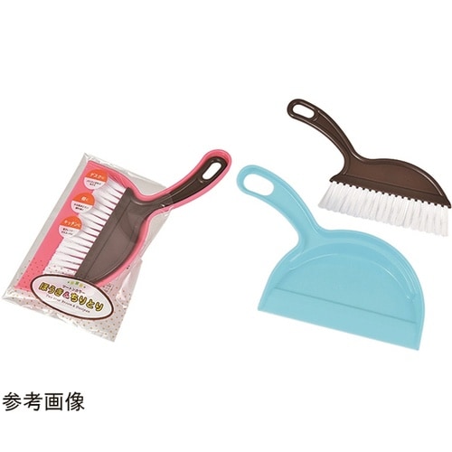 ツートンカラー ほうき&ちりとり 1箱(