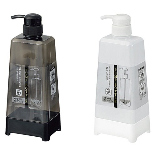 スタンド付ポンプボトル 角型650mL